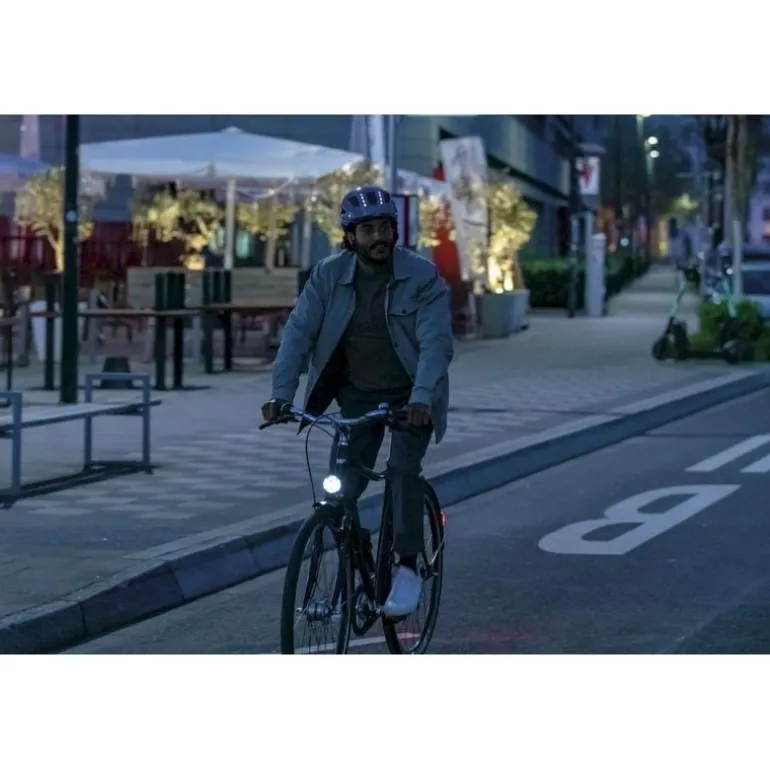 AbusHyban 2.0 Led Signal - Casque vélo urbain