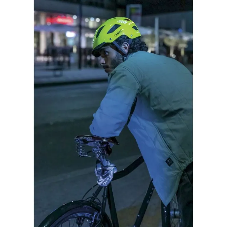 AbusHyban 2.0 Led Signal - Casque vélo urbain