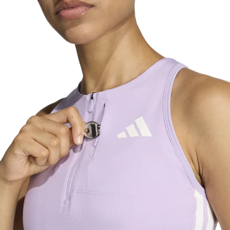 adidasAdizero Running Gel Pocket Crop Top - Brassière de sport femme