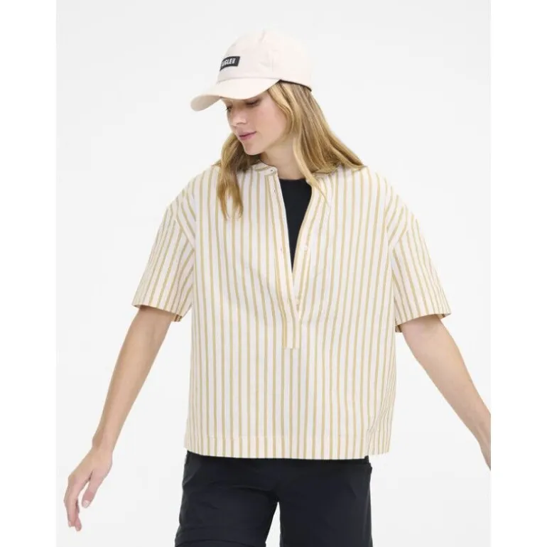 AigleBlouse Rayée Manches Courtes - Chemise femme