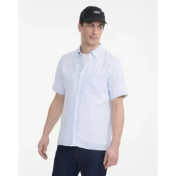 AigleChemise Lin Manches Courtes - Chemise homme