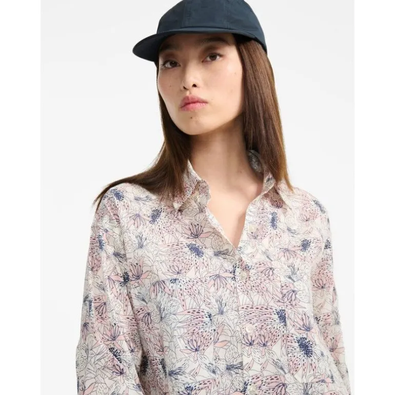 AigleChemise Voile Coton Imprimé - Chemise femme