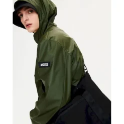 AigleParka longue matière waterproof à capuche - Parka homme