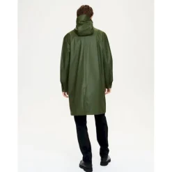 AigleParka longue matière waterproof à capuche - Parka homme