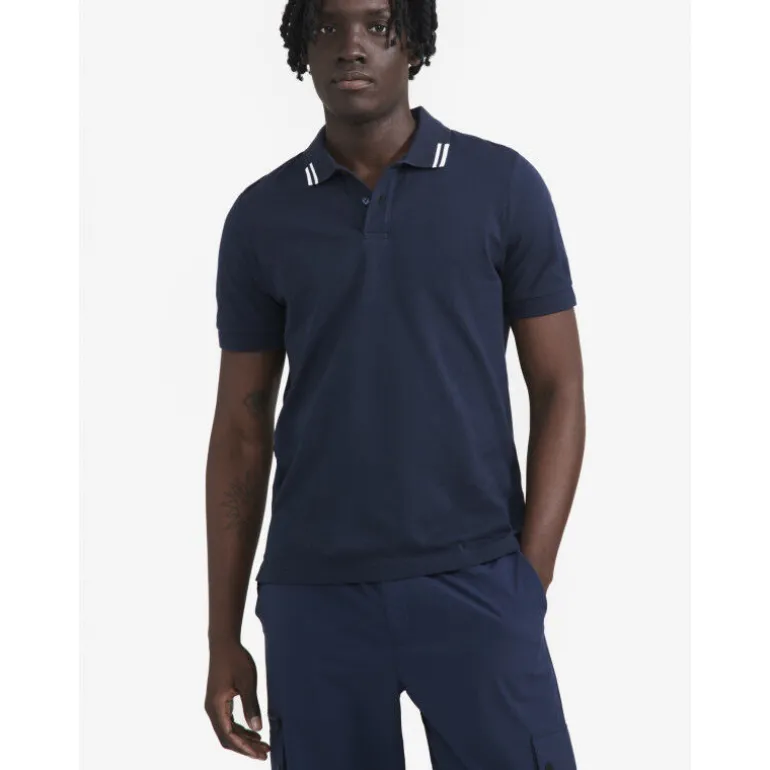 AiglePolo double bande - Polo homme