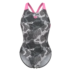 ArenaCamo Swimsuit V Back L - Maillot de bain natation femme