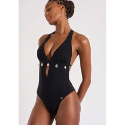 Banana MoonShellina Black - Maillot de bain 1 pièce femme