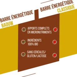 BaouwBanane-Pécan - Barre énergétique