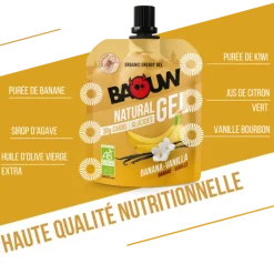 BaouwBanane-Vanille - Gel énergétique