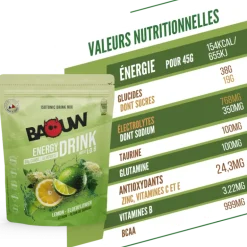 BaouwCitron - Fleur de Sureau - Boisson énergétique