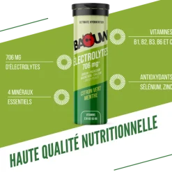 BaouwCitron Vert-Menthe - Boisson énergétique