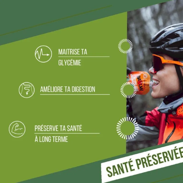 BaouwCitron Vert-Menthe - Gel énergétique