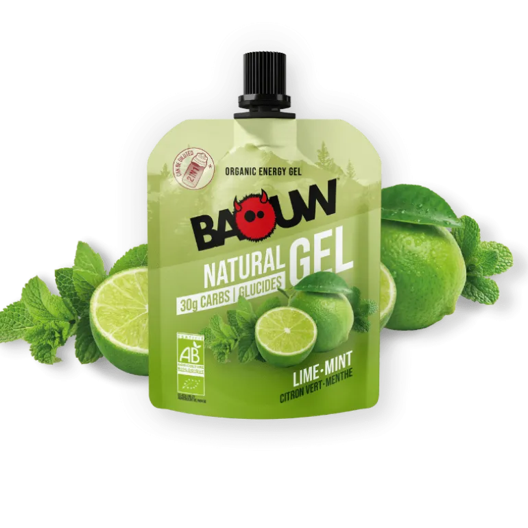 BaouwCitron Vert-Menthe - Gel énergétique