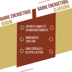 BaouwVanille-Macadamia - Barre énergétique