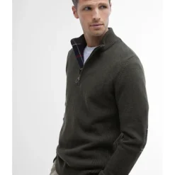 BarbourHolden Half Zip Knitted Jumper - Pull en laine mérinos homme