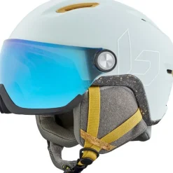 BolléEco V-Atmos - Eco Photochromic Blue Cat 1-3 - Casque ski avec visière