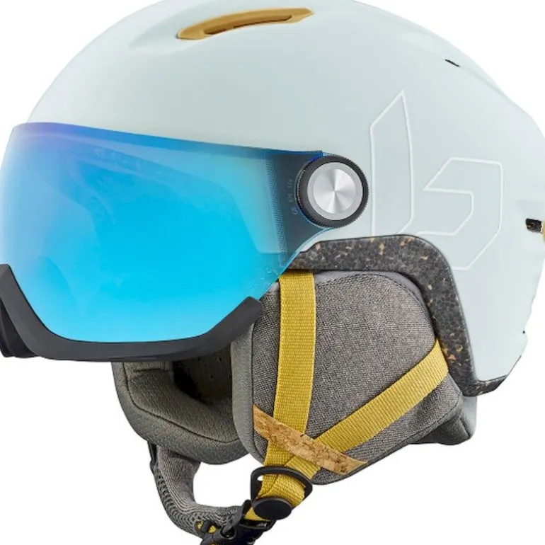 BolléEco V-Atmos - Eco Photochromic Blue Cat 1-3 - Casque ski avec visière