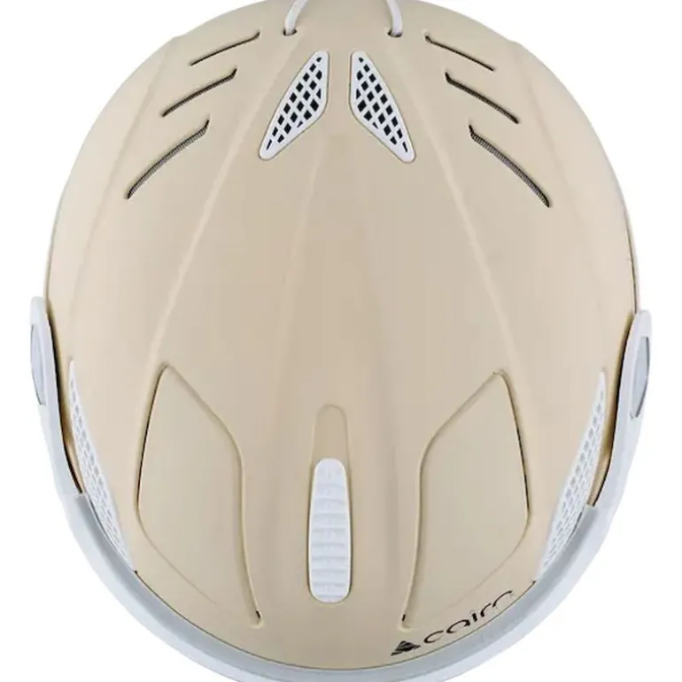 CairnHelios Leather Evolight NXT - Casque ski avec visière
