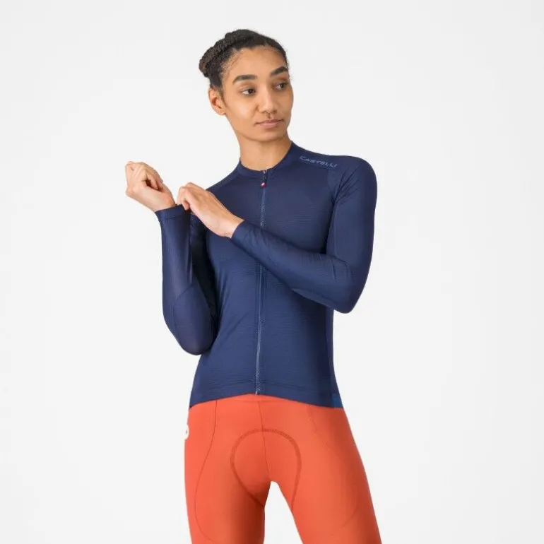 CastelliEspresso 2 Long Sleeve Jersey - Maillot vélo femme