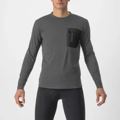 CastelliUnlimited Merino Long Sleeve - Maillot thermique laine mérinos homme