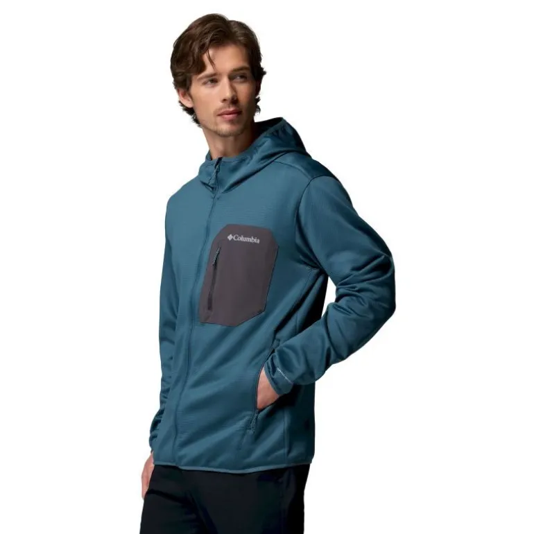 ColumbiaTall Heights Hooded Grid Fleece Full Zip - Polaire homme