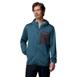ColumbiaTall Heights Hooded Grid Fleece Full Zip - Polaire homme