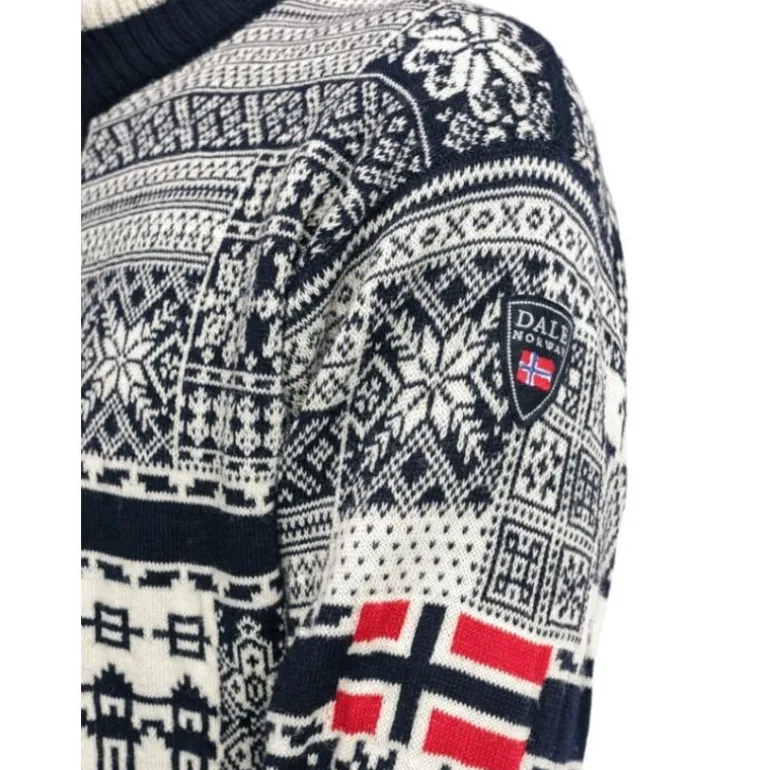 Dale of NorwayOL History Sweater - Pull en laine mérinos homme