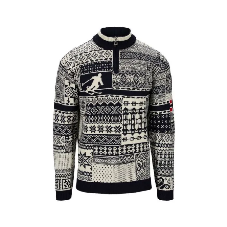 Dale of NorwayOL History Sweater - Pull en laine mérinos homme