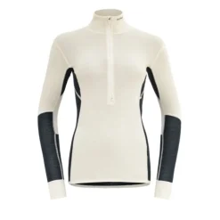 DevoldWool Mesh 190 Zip Neck - Maillot thermique laine mérinos femme