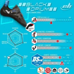 EBBlack Opium - Chaussons escalade femme