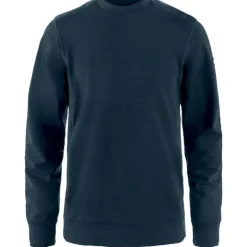 FjällrävenKeb Fleece Crew Neck - Sweatshirt en laine mérinos homme