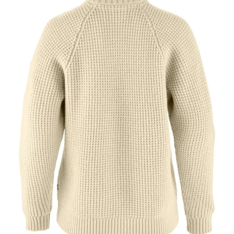 FjällrävenÖvik Waffle Knit - Pull en laine mérinos femme