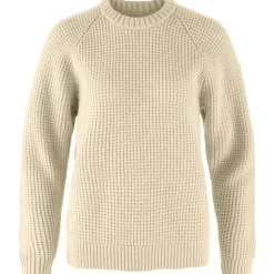 FjällrävenÖvik Waffle Knit - Pull en laine mérinos femme