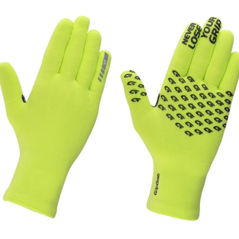 GripGrabWaterproof Hi-Vis Knitted Thermal Glove - Gants vélo