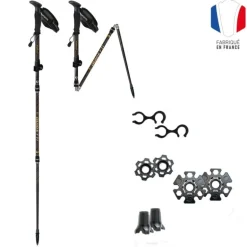 GuidettiFlashlock Carbone MK2 - Bâtons randonnée