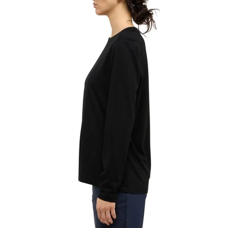 HaglöfsKaise Wool LS Tee - T-shirt en laine mérinos femme