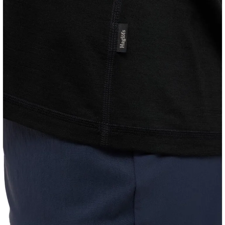 HaglöfsKaise Wool LS Tee - T-shirt en laine mérinos femme