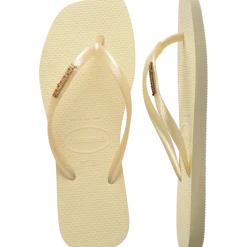 HavaianasSquare Logo Metallic - Tongs femme