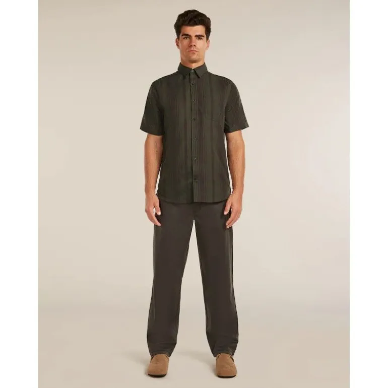 icebreakerMerino 125 Cool-Lite Steveston SS Shirt Plaid - Chemise homme