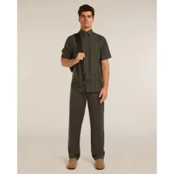 icebreakerMerino 125 Cool-Lite Steveston SS Shirt Plaid - Chemise homme