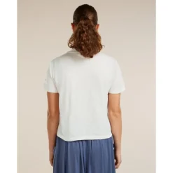icebreakerMerinos 150 Tech Lite SS Crop Tee NZ Flora - T-shirt en laine mérinos femme