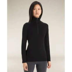 icebreaker260 Tech LS Half Zip - Maillot thermique laine mérinos femme