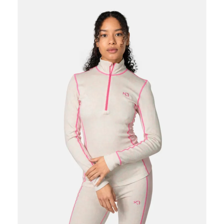 Kari TraaRose Half Zip - Sous-vêtement mérinos femme