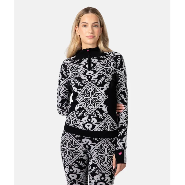 Kari TraaSaga Half Zip - Sous-vêtement thermique femme