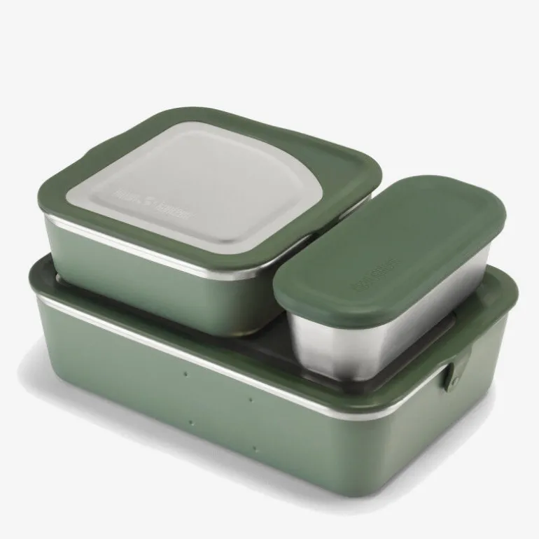 Klean KanteenRise Family Set - Big Meal / Lunch / Snack - Boîte de conservation des aliments