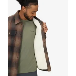 MarmotRidgefield Sherpa Flannel Shirt Jacket - Chemise homme