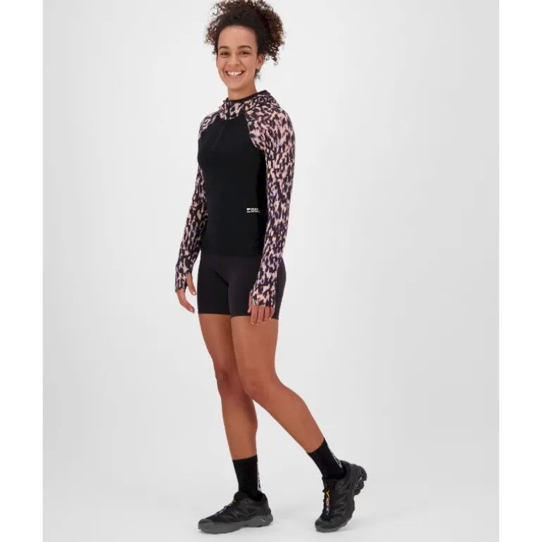 Mons RoyaleBella Merino Long Sleeve Hood - Polaire en laine mérinos femme