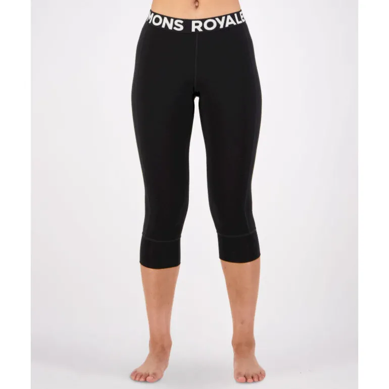 Mons RoyaleCascade Merino Flex 3/4 Legging - Collant thermique laine mérinos femme