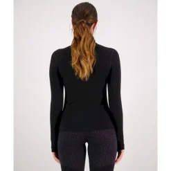 Mons RoyaleCascade Merino Flex Mock Neck Long Sleeve - Maillot thermique laine mérinos femme