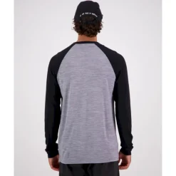 Mons RoyaleIcon Merino Raglan Long Sleeve - T-shirt en laine mérinos homme